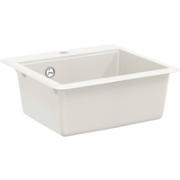 vidaXL Sink White 470 x 440 mm Granite
