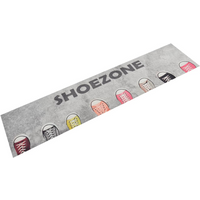 vidaXL Kitchen Rug Washable Shoezone 60x300 cm Velvet