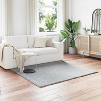 Anti-Slip Faux Rabbit Fur Rug Olite 160 x Polyester