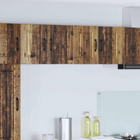 vidaXL Kitchen Cabinet 2 pcs Old Wood 60 x 31 x 40 cm Engineered Wood