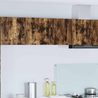 vidaXL Kitchen Cabinet Smoked Oak 80 x 31 x 40 cm Engineered Wood