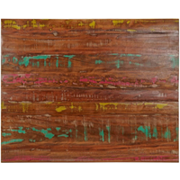 vidaXL Table Top 100x80x2.5 cm Rectangular Solid Wood Reclaimed