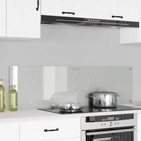 Kitchen Backsplash Transparent 70 x Tempered Glass