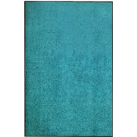 vidaXL Doormat Washable Cyan 120x180 cm
