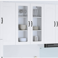 vidaXL Kitchen Wall Cabinet White 80 x 31 x 100 cm Engineered Wood