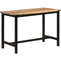 vidaXL Dining Table 110x60x76 cm Solid Wood Mango