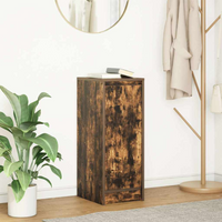 vidaXL Sideboard Smoked Oak 29.5x34x76 cm Engineered Wood