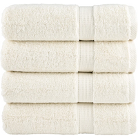 vidaXL Premium Shower Towels SOLUND 4 pcs Cream 70x140 cm 600 gsm