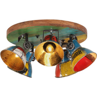 vidaXL Ceiling Lamp 25 W Multicolour 50x50x25 cm E27