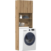 vidaXL Washing Machine Cabinet Artisan Oak 64x24x190 cm Engineered Wood