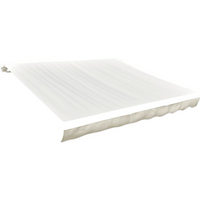 vidaXL Awning Top Sunshade Canvas Cream 450x300 cm