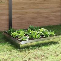 vidaXL Snail Fences 8 pcs Silver Galvanised Steel
