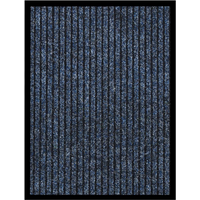 vidaXL Doormat Striped Blue 40x60 cm