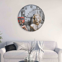 vidaXL Vintage Wall Clock 60 cm