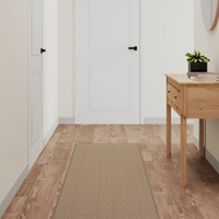 vidaXL Carpet Runner Sisal Look Sand 50x150 cm