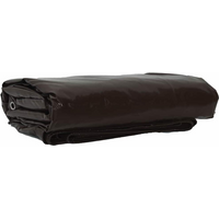 vidaXL Tarpaulin 650g / m² Brown 5 x 8 m Canvas with PVC Coating