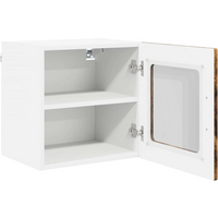 vidaXL Kitchen Cabinet Smoked Oak 40 x 31 x 40 cm Engineered Wood