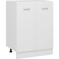 vidaXL Bottom Cabinet Lyon White 60x46x81.5 cm Engineered Wood