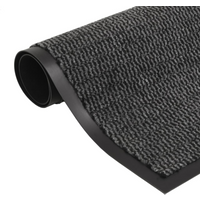 vidaXL Dust Control Mat Rectangular Tufted 60x90 cm Anthracite
