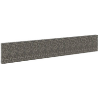 vidaXL Gabion Wall with Covers Galvanised Steel 900x30x150 cm