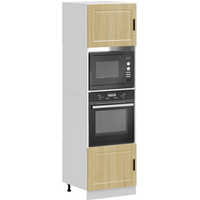vidaXL Oven Cabinets 2 pcs Porto Sonoma Oak Engineered Wood