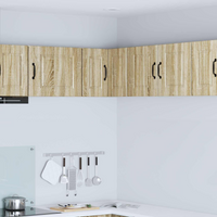 vidaXL Kitchen Cabinet Sonoma Oak 57 x 57 x 40 cm Engineered Wood