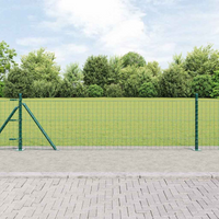 vidaXL Fence Post 52 pcs Grey 3.2 x 3.2 x 70 cm