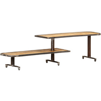vidaXL TV Cabinet 160x30x40 cm Solid Mango Wood