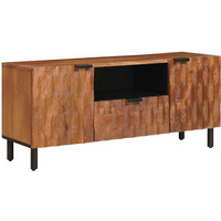 vidaXL TV Cabinet with Drawer Acacia Brown Finish 105 x 33 x 46 cm