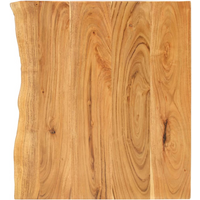 vidaXL Bathroom Vanity Top Solid Acacia Wood 58x52x3.8 cm