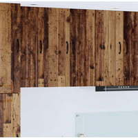 vidaXL Kitchen Cabinet Old Wood 30 x 31 x 80 cm Engineered Wood