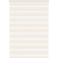 vidaXL Zebra Blind Marble Beige 110x150 cm Fabric Width 105.9 cm Polyester