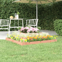 vidaXL Planter 110x110x27 cm Solid Wood Douglas