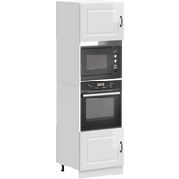 vidaXL Oven Cabinets 2 pcs Kalmar Gloss White Engineered Wood