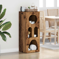 vidaXL Sideboard Old Wood 40 x 35 x 100.5 cm Engineered Wood