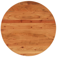 vidaXL Table Top Ø70x2.5 cm Round Solid Wood Acacia