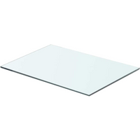 vidaXL Shelf Panel Glass Clear 50x30 cm