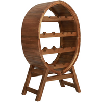 vidaXL Wine Rack 13 Bottles Solid Acacia Wood