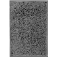 vidaXL Doormat Washable Black 40x60 cm