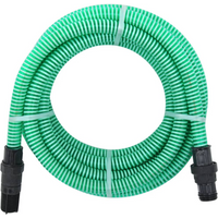 vidaXL Suction Hose with PVC Connectors Green 1" 4 m PVC