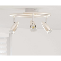 vidaXL Ceiling Spotlight Nickel 24 x 22 x 12.5 cm Metal