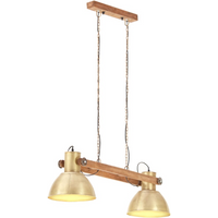 vidaXL Industrial Hanging Lamp 25 W Brass 109 cm E27
