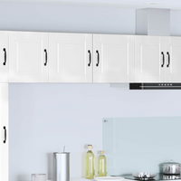 vidaXL Kitchen Cabinet 2 pcs High Gloss White 40 x 31 x 40 cm