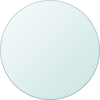 vidaXL Table Top Tempered Glass Round 900 mm
