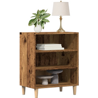vidaXL Sideboard Old Wood 57x35x75 cm Engineered Wood
