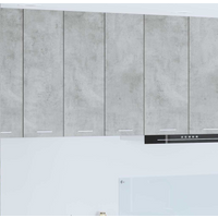 vidaXL Hanging Cabinet Concrete Grey 60 x 31 x 80 cm Engineered Wood