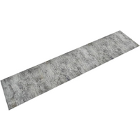 vidaXL Kitchen Rug Washable Beton 60x300 cm Velvet