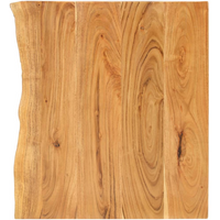 vidaXL Bathroom Vanity Top Solid Acacia Wood 58x52x2.5 cm