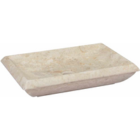vidaXL Sink Cream 50x35x10 cm Marble