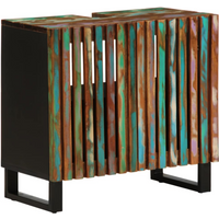 vidaXL Bathroom Sink Cabinet 62x34x58 cm Solid Wood Acacia